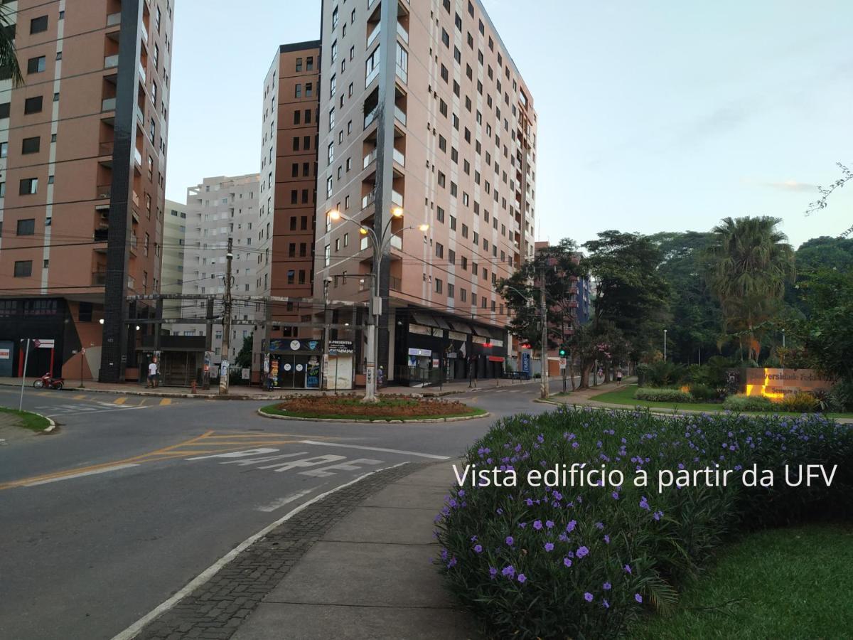 Apartamento Quarto E Sala Em Frente Ufv Com Wi-Fi E Garagem Вісоза Екстер'єр фото
